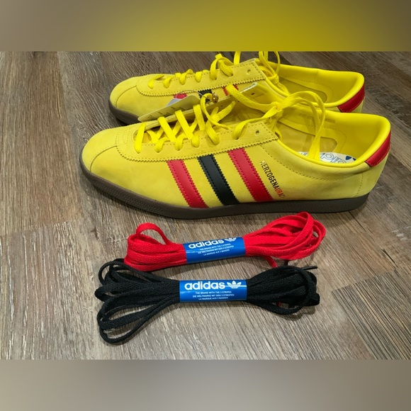 adidas Originals Other - Adidas Herzogenaurach Samba City Series Yellow Red if2349 Sneaker Men's Sz 9.5